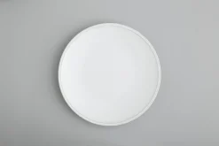 Jille, Bord, Keramiek, Wit, 28Cm