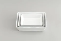 Jille, Ovenschaal, Keramiek, Wit, 25Cm