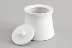 Jille, Suikerpot, Keramiek, Wit