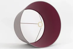 Lindro, Lampenkap, Paars, Cilinder, 50 Cm