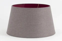 Lindro, Lampenkap, Paars, Cilinder, 45 Cm