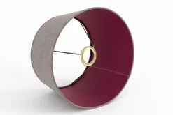Lindro, Lampenkap, Paars, Cilinder, 30 Cm