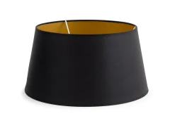 Lindro, Lampenkap, Zwart En Goud, Cilinder, 35 Cm