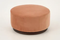 Lucas, Poef, Draaibaar, O 60, Roze