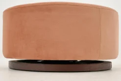 Lucas, Poef, Draaibaar, O 60, Roze