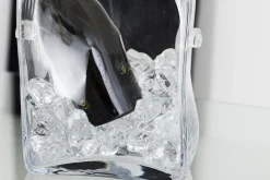 Lucy, Champagnekoeler, Glas, Vierkant