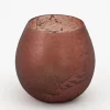 Malea, Theelichthouder, Glas, Bordeauxrood, S
