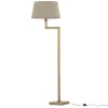 Martha, Staande Lamp, Messing Afwerking