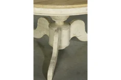 Milan, Eettafel, Rond, Gerecycled Hout, 140 Cm, Model 1