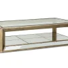 Mitchell, Salontafel, Rechthoekig, Spiegelglas En Hout, 160X80
