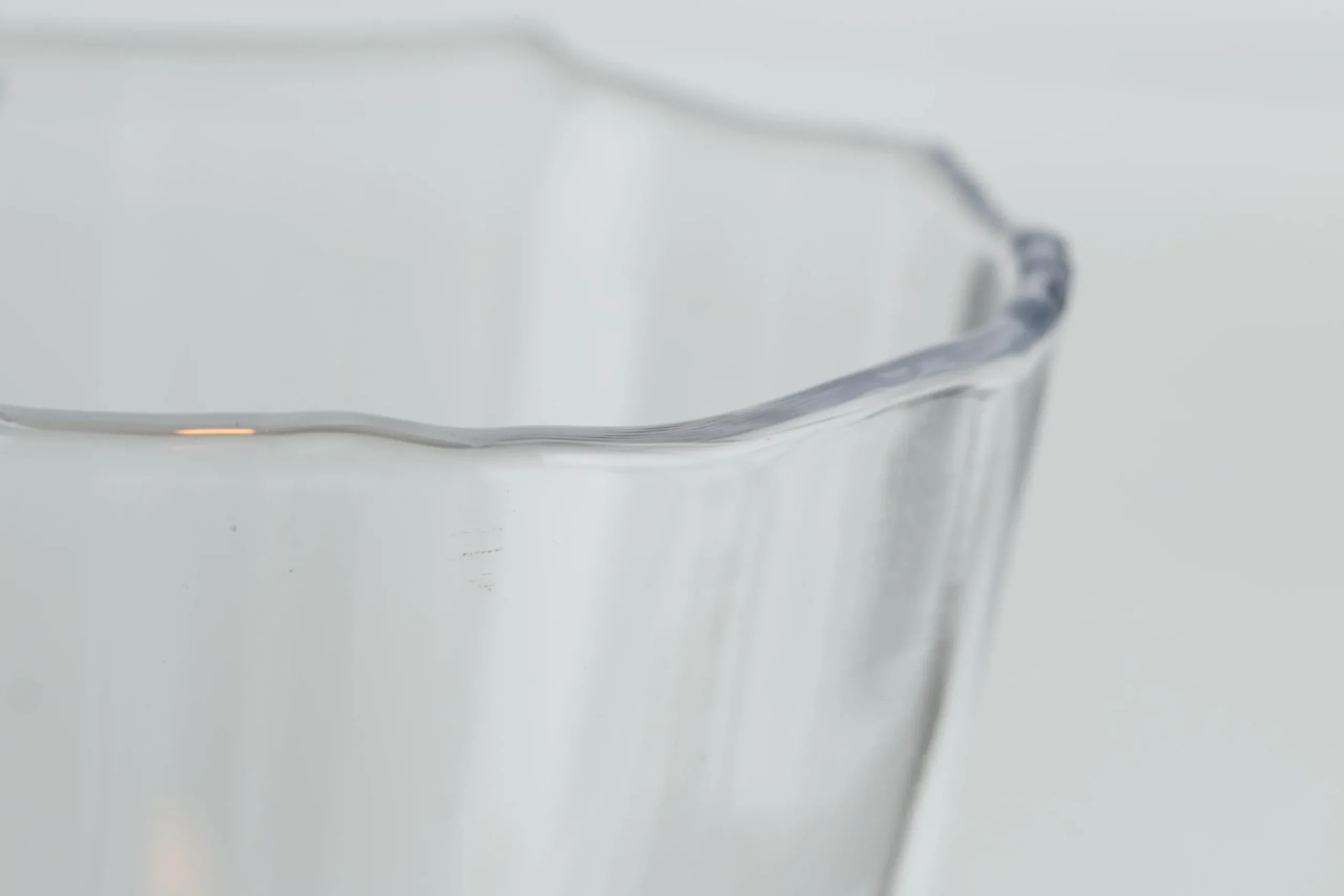 Nali, Theelichthouder, Mondgeblazen, Glas, 14 Cm