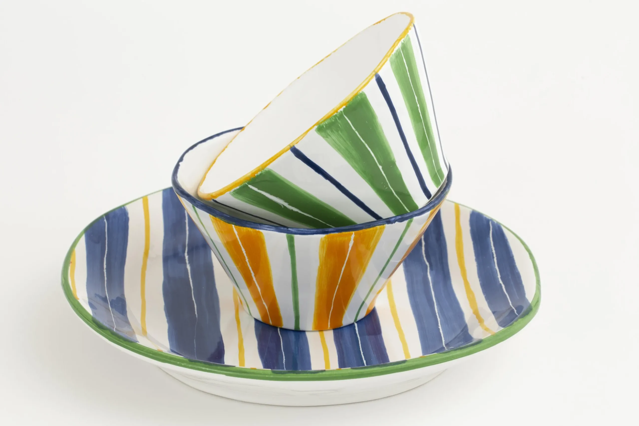 Nanna, Bord, 23 Cm, Blauw