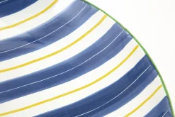 Nanna, Serveerschaal, Blauw, Rond