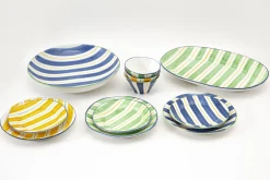 Nanna, Serveerschaal, Blauw, Rond
