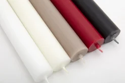 Nell, Tafelkaars, Kleur Rood, Set Van 4
