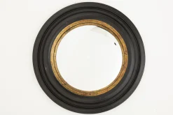 Pendolo, Spiegel, Zwart En Goud, Bol, Rond