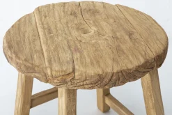 Porta, Bijzettafel, Gerecycled Hout