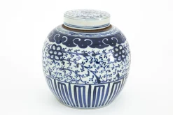 Redding, Potiche, Blauw/Wit