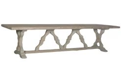 Reggie, Eettafel, Rechthoekig, Hout, Naturel