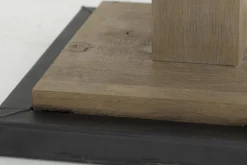 Renders, Bistrotafel, Verweerd Eiken En Ijzer, 80 Cm