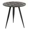 Robyn, Bistrotafel, Teruggewonnen Teak, Rond, 75 Cm