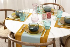 Samantha, Waterglas, Lichtblauw, 250 Ml