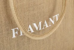 Shopper Flamant, Boodschappentas, Jute, Naturel