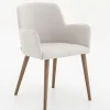 Terni, Fauteuil, Natuurlijk Linnen