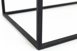 Urban, Consoletafel, Eiken En Metaal, Donkerbruin