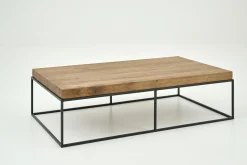 Urban, Salontafel, Eiken En Metaal, Lichtbruin