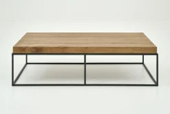 Urban, Salontafel, Eiken En Metaal, Lichtbruin