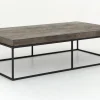 Urban, Salontafel, Eiken En Metaal, Donkerbruin