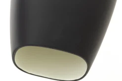 Wyatt, Hanglamp, Zwart/Wit, Model 2