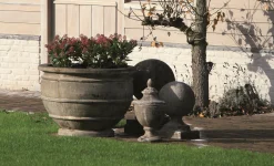 Zedar, Decoball Te Voet, Gereconstrueerde Steen Op Glasvezel, S