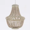 Zofia, Hanglamp, Ijzer En Houten Kralen