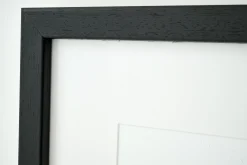 Zwart-Gouden Splash, Kunst Aan De Muur, Model 3